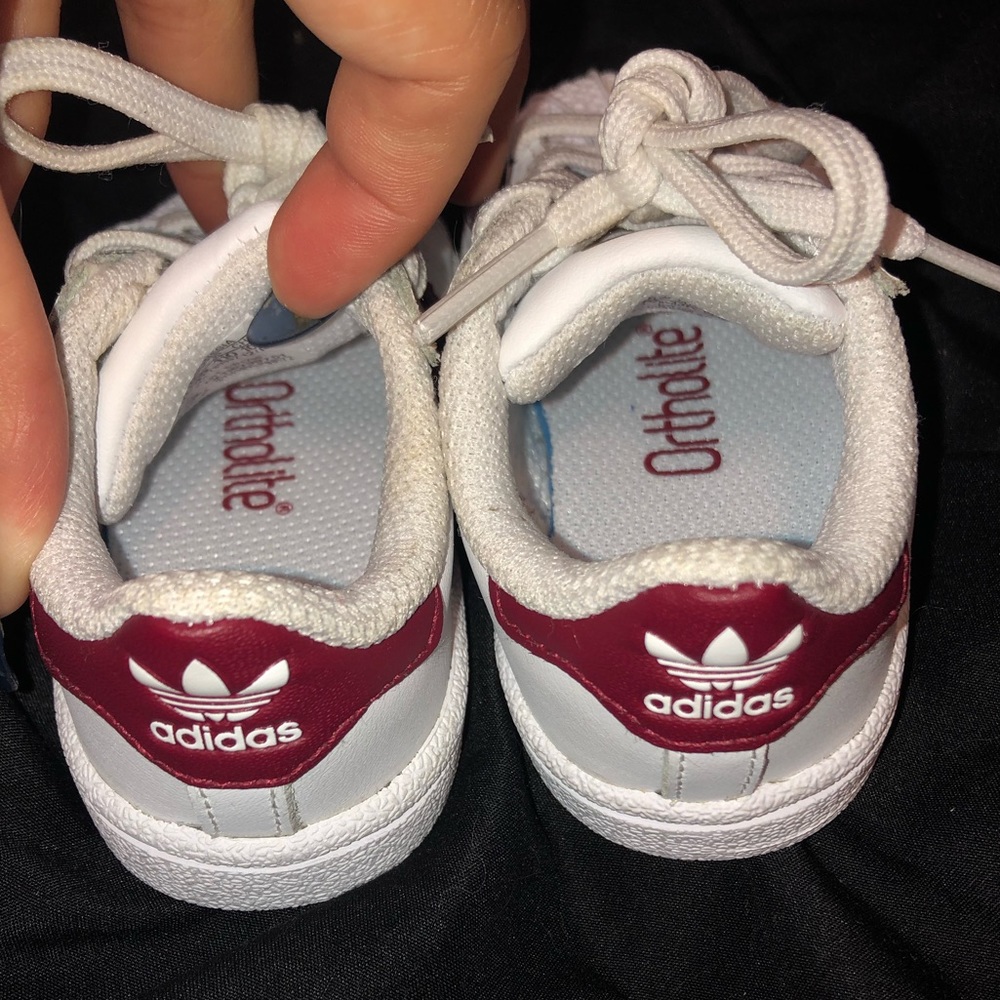 Adidas Superstar Wine NWOT - Picture 5 of 5